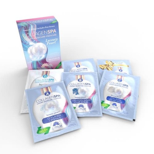 Collagen Spa COLLAGEN SPA 7 STEPS SYSTEM + BOMBER Luxury Pearl SINGLE Collagen Spa COLLAGEN SPA 7 STEPS SYSTEM + BOMBER Luxury Pearl SINGLE