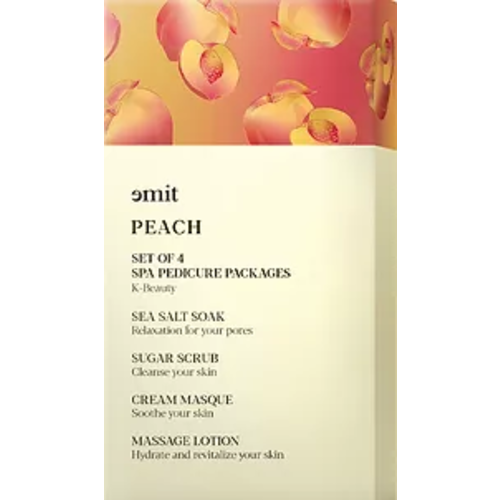 Emit 4 Step Pedicure Peach SINGLE