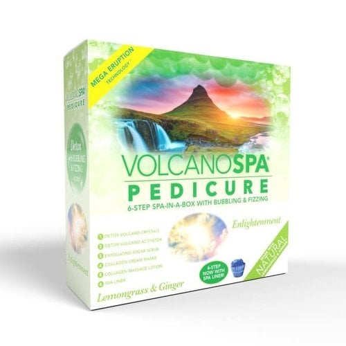 Volcano LA PALM Volcano Spa 6 Steps 36/Box - Enlightenment  (Lemongrass & Ginger)