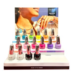 O-P-I OPI Infinite Shine - Summer 2022 Power Of Hue Collection - 16 Pieces Display