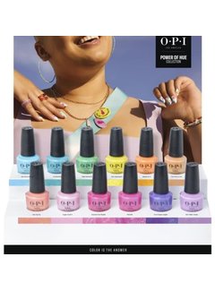 O-P-I OPI Nail Lacquer - Power Of Hue Summer 2022 Collection - 12 Pieces Display