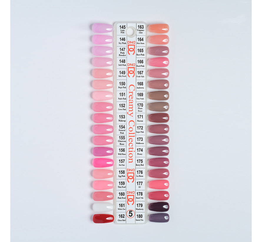 shellac colors swatches