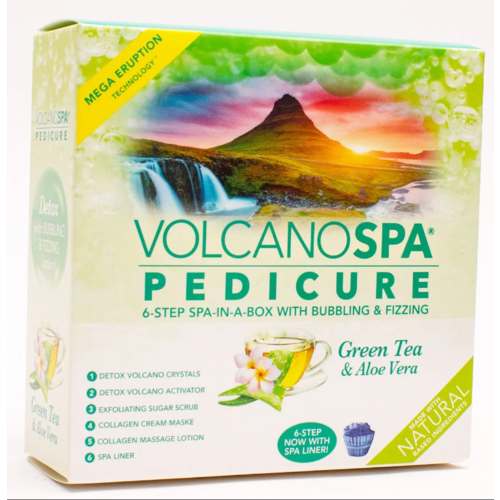 Volcano LA PALM Volcano Spa 6 Steps 36/Box - Green Tea