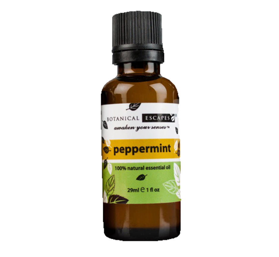 BOTANICAL ESCAPES HERBAL SPA PEDICURE Essential Oil 3.3 oz - Peppermint