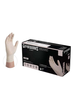 Gloveworks GLOVEWORKS Latex Gloves Large 10/Box