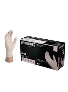 Gloveworks GLOVEWORKS Latex Gloves Small 10/Box