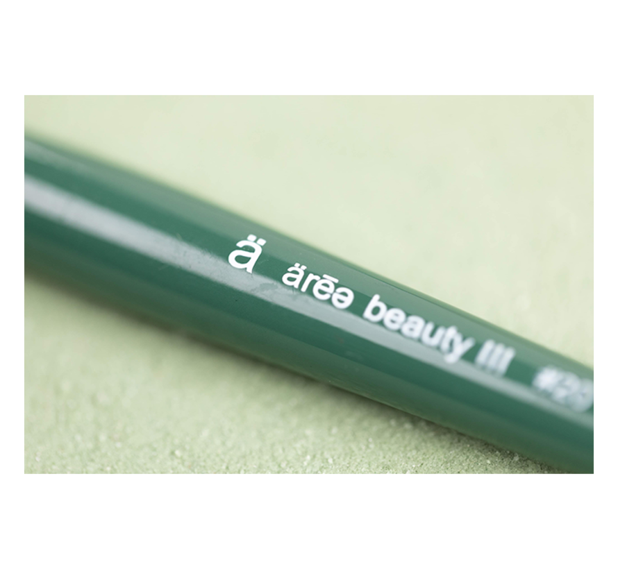 AREE Beauty 100% - Kolinsky Brush Emerald Wood #14