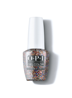 O-P-I OPI Gel Color - Holiday Celebration 2021 - You Had Me At Confetti GC N15