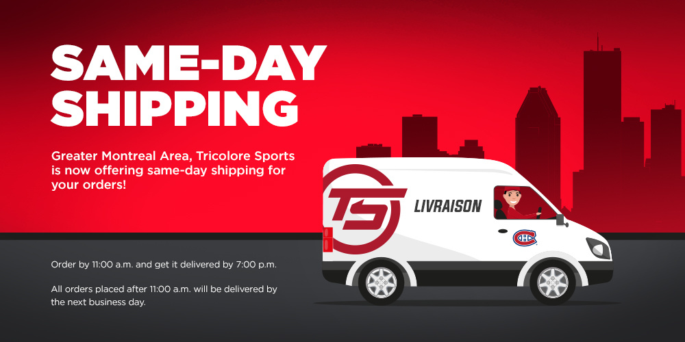 Same Day Shipping - Tricolore Sports