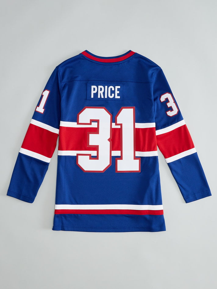 Men's Montreal Canadiens #22 Cole Caufield Blue 2021 Reverse Retro