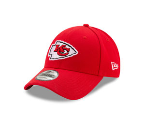 New Era Curved Brim 9FORTY The League Kansas City Chiefs NFL Red Adjustable  Cap: