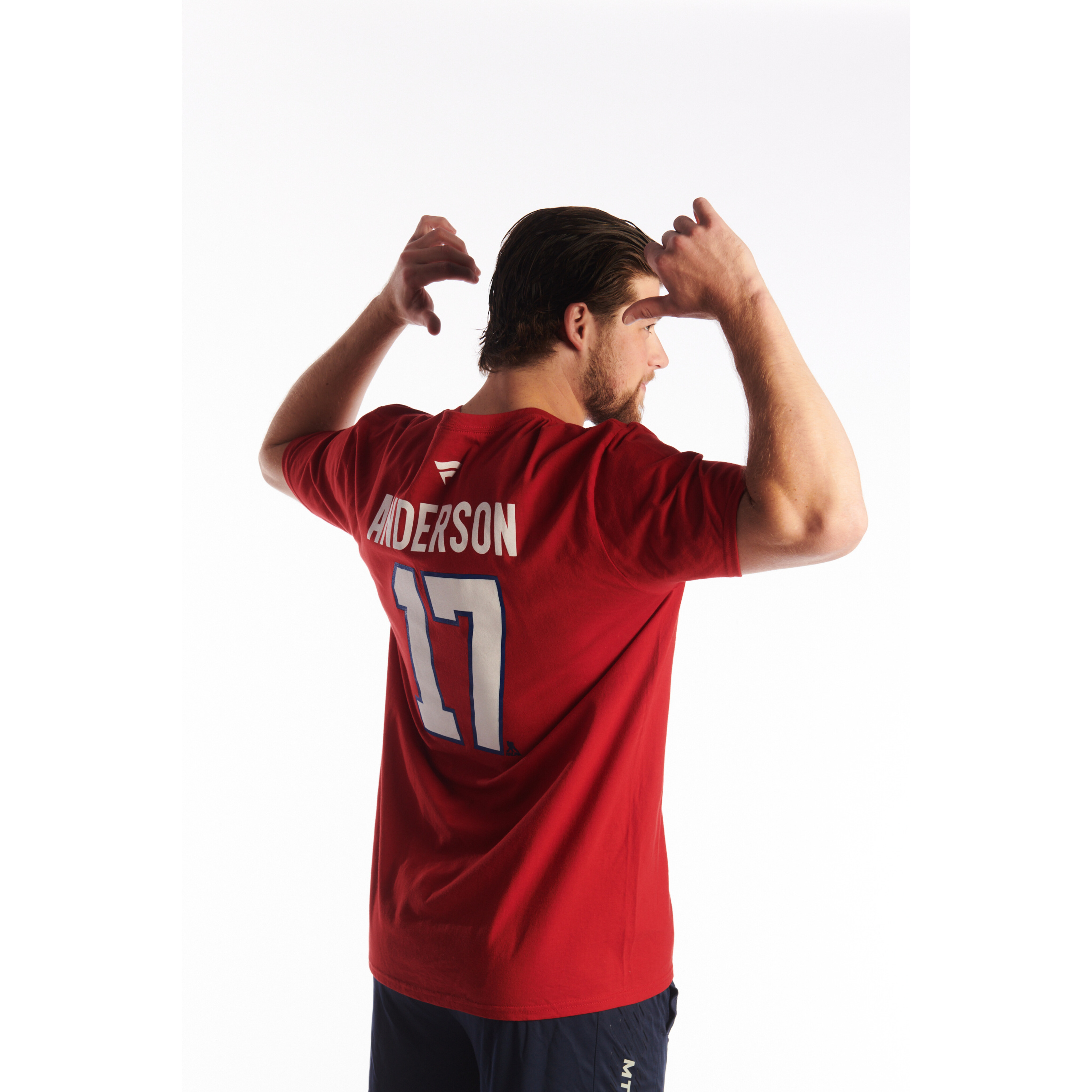 Josh Anderson 17 Player T Shirt Tricolore Sports