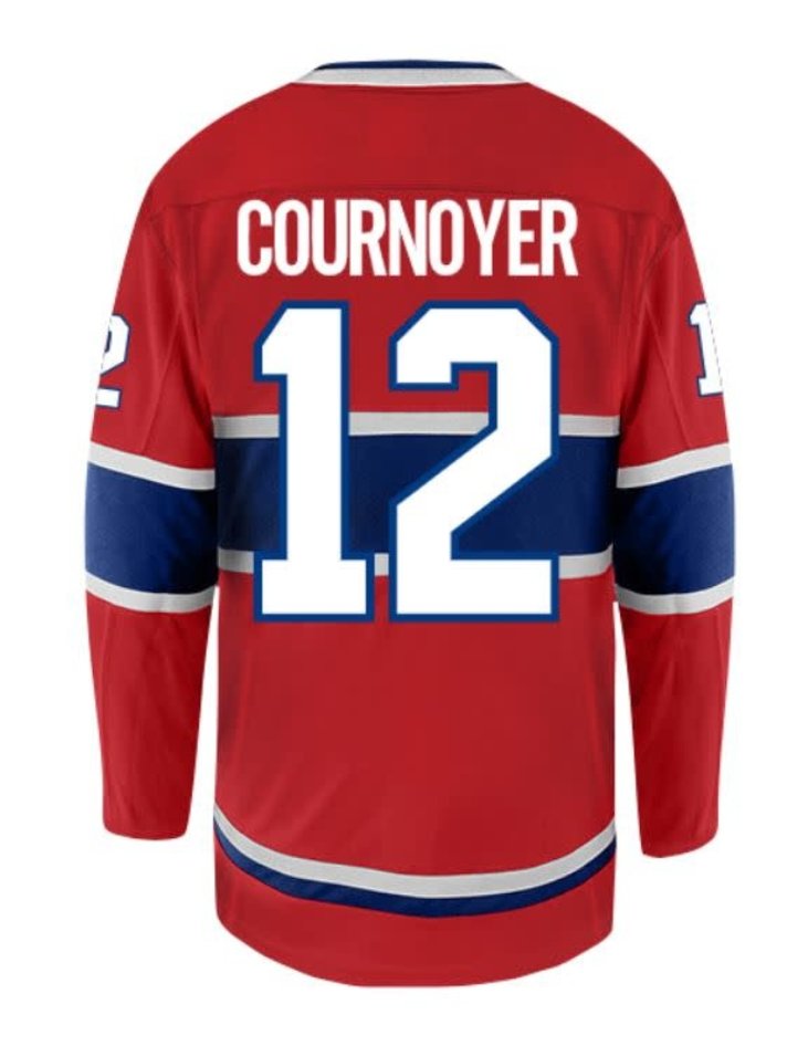 SRVC0112 CHANDAIL REPLIQUE 2017 MOORE 12 COLLÉ PRO ROUGE