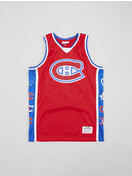 Mitchell & Ness Montreal Canadiens Logo History Basketball Jersey