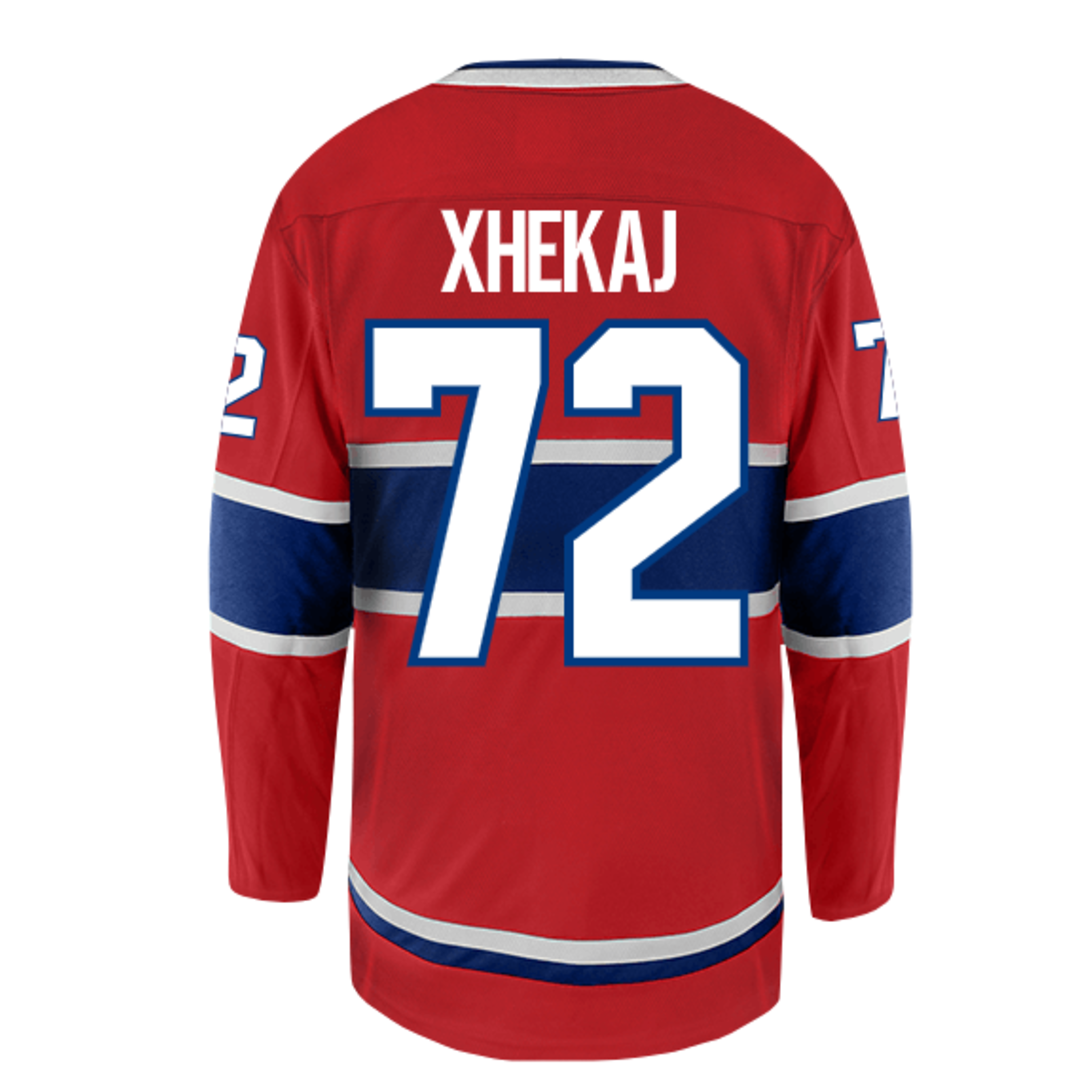 Arber Xhekaj Men's adidas Red Montreal Canadiens Home Primegreen