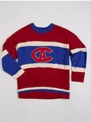 Montreal Canadiens 1945-1946 Heritage Sweater, Beige - Tricolore Sports
