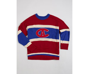 UA Big Logo Powder Blue Montreal Canadiens Hoodie - Tricolore Sports