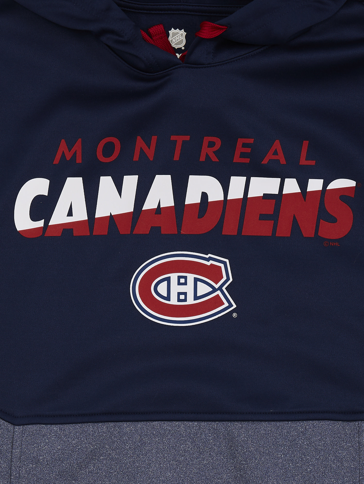 OHPC0292 OUATÉ MEN'S POLY/CHILLER FLEECE POH Club de Hockey des Canadiens