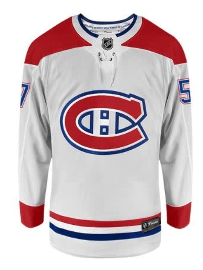 Montreal Canadiens Fanatics Branded Women's Lace-Up Jersey T-Shirt - Red