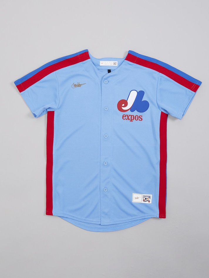 MLB Montreal Expos (Vladimir Guerrero) Men's Cooperstown Baseball Jersey.