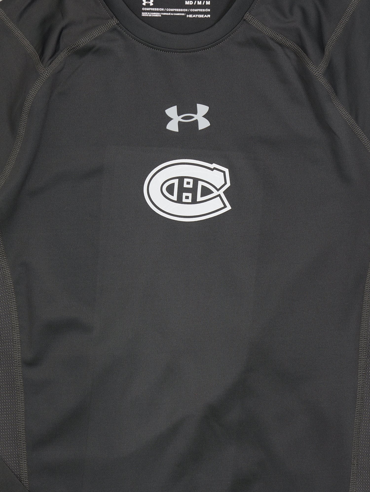 UA Fitted Grippy Montreal Canadiens Long Sleeve - Tricolore Sports