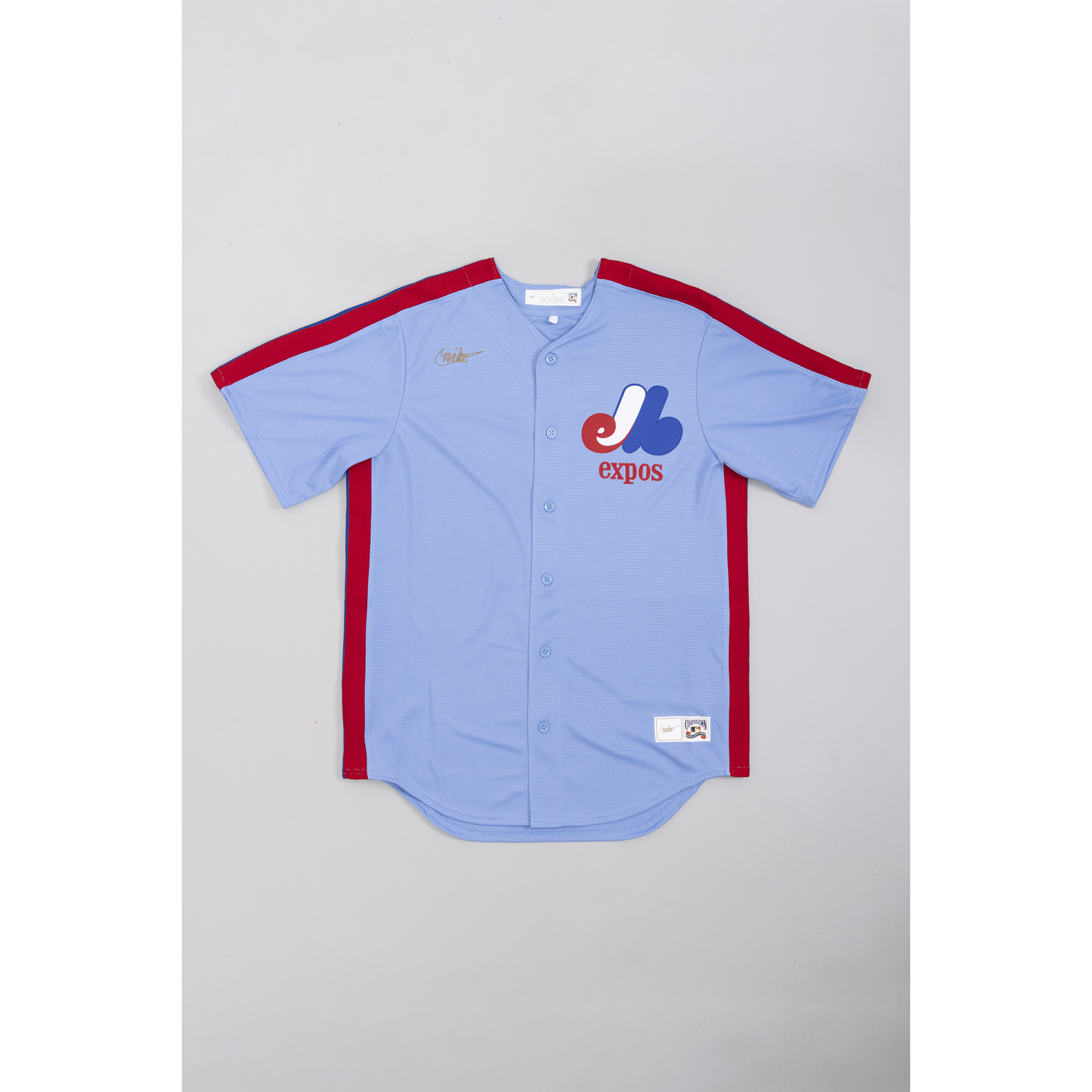 Vladimir Guerrero Montreal Expos #27 Blue Mitchell & Ness Jersey Size 44  auth