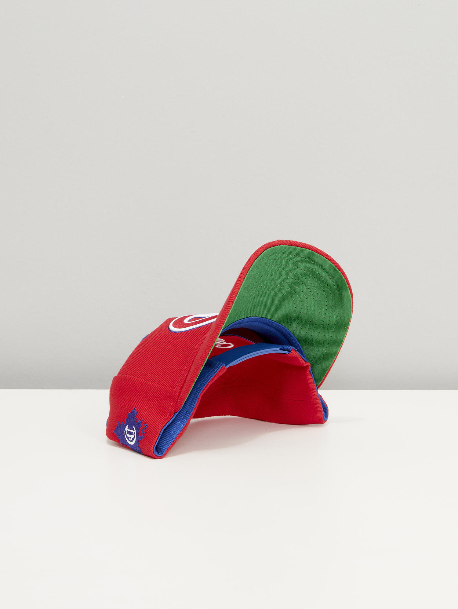 Tonal Logo Trucker Junior Habs Cap - Tricolore Sports