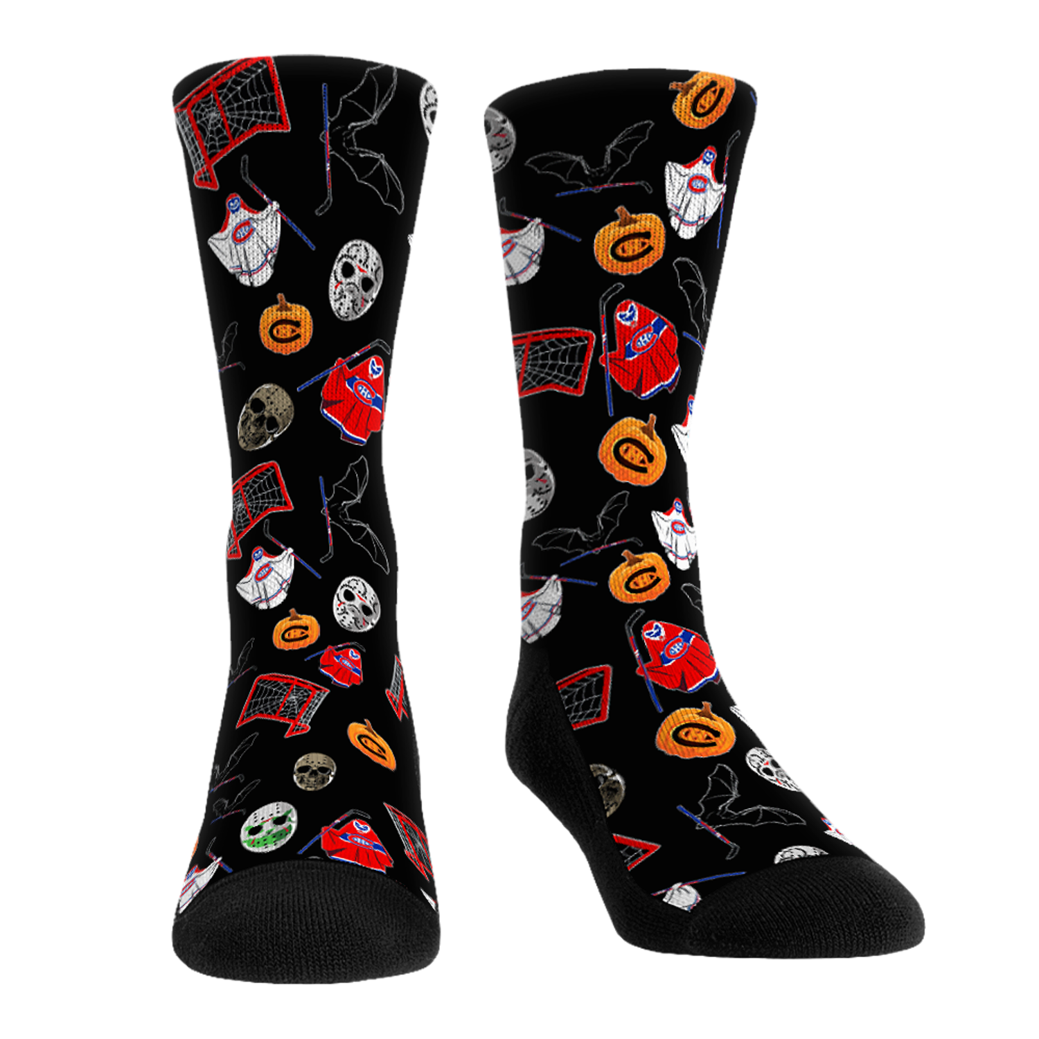 Montreal Canadiens Halloween Socks Tricolore Sports