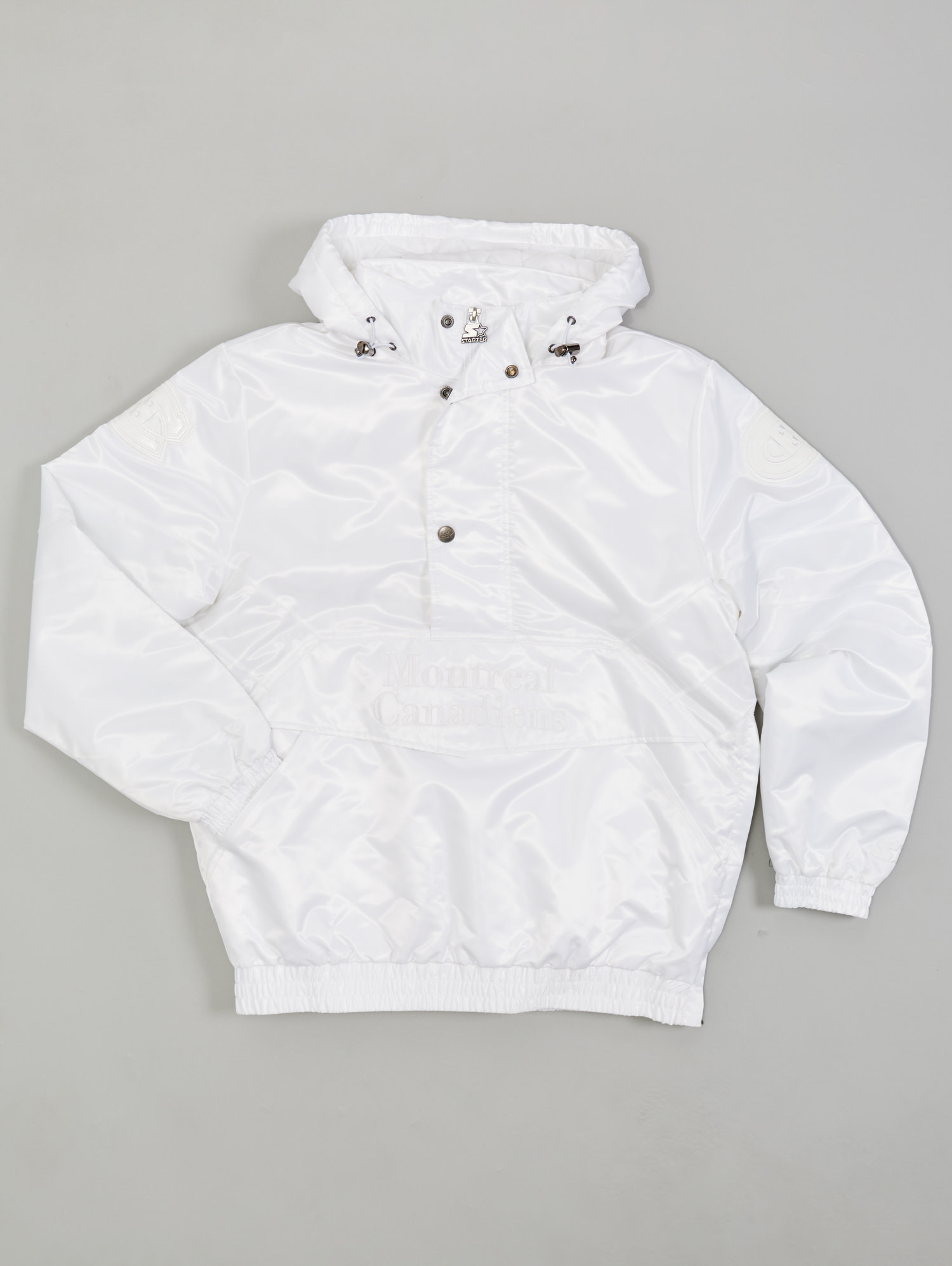 Pro Club Men's Nylon Anorak Pullover Jacket