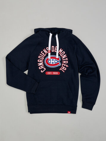 Montreal Canadiens Cole Caufield NHL '47 Heavyweight Jersey Lacer Hoodie - Red - Cotton/Polyester Blend - Size XL - SportBuff