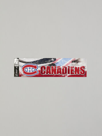 ACDC0661 MONTREAL CANADIENS WALL SIGN - 22 ROUND DISTRESSED