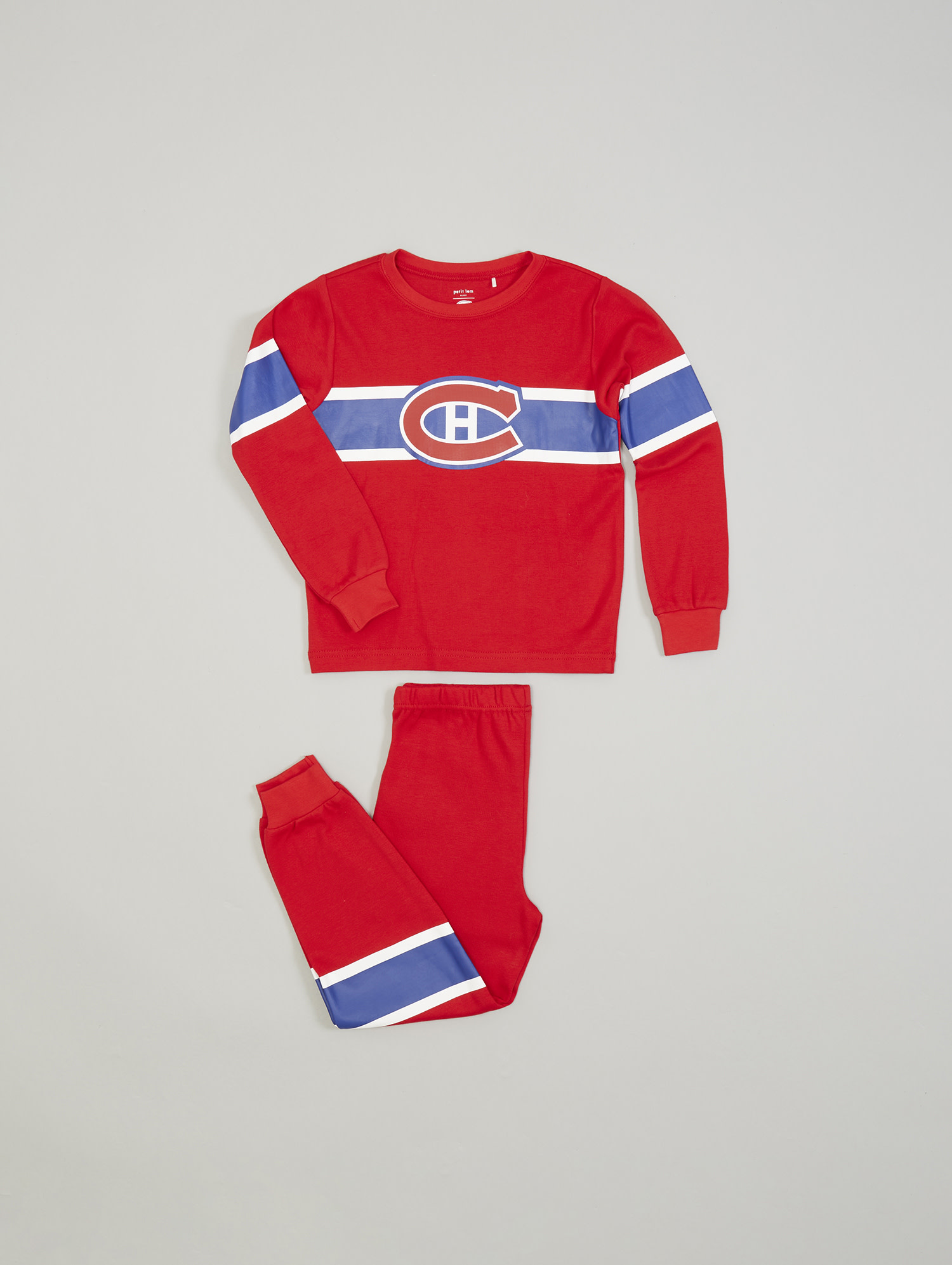Kid s Montreal Canadiens Uniform Pyjama Tricolore Sports