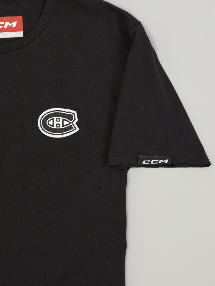 Original Six NHL 47 Brand Men's Black Scrum T-Shirt — Maison Sport Canadien  /