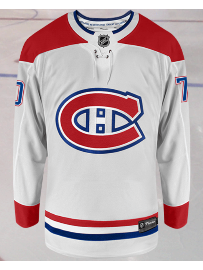 Women's Fanatics Branded Cole Caufield Red Montreal Canadiens Home