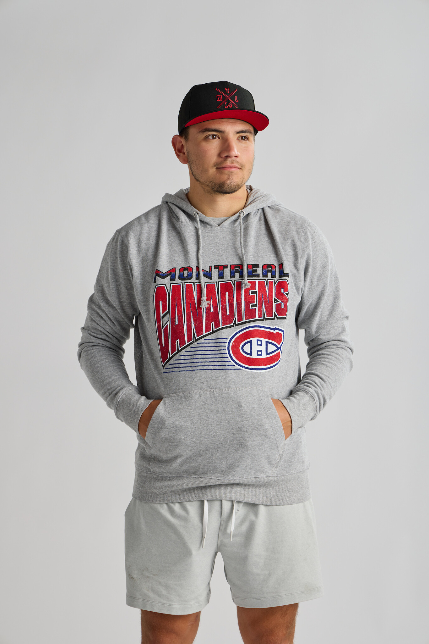 Montreal Canadiens 47' Chrome Hoodie - Tricolore Sports