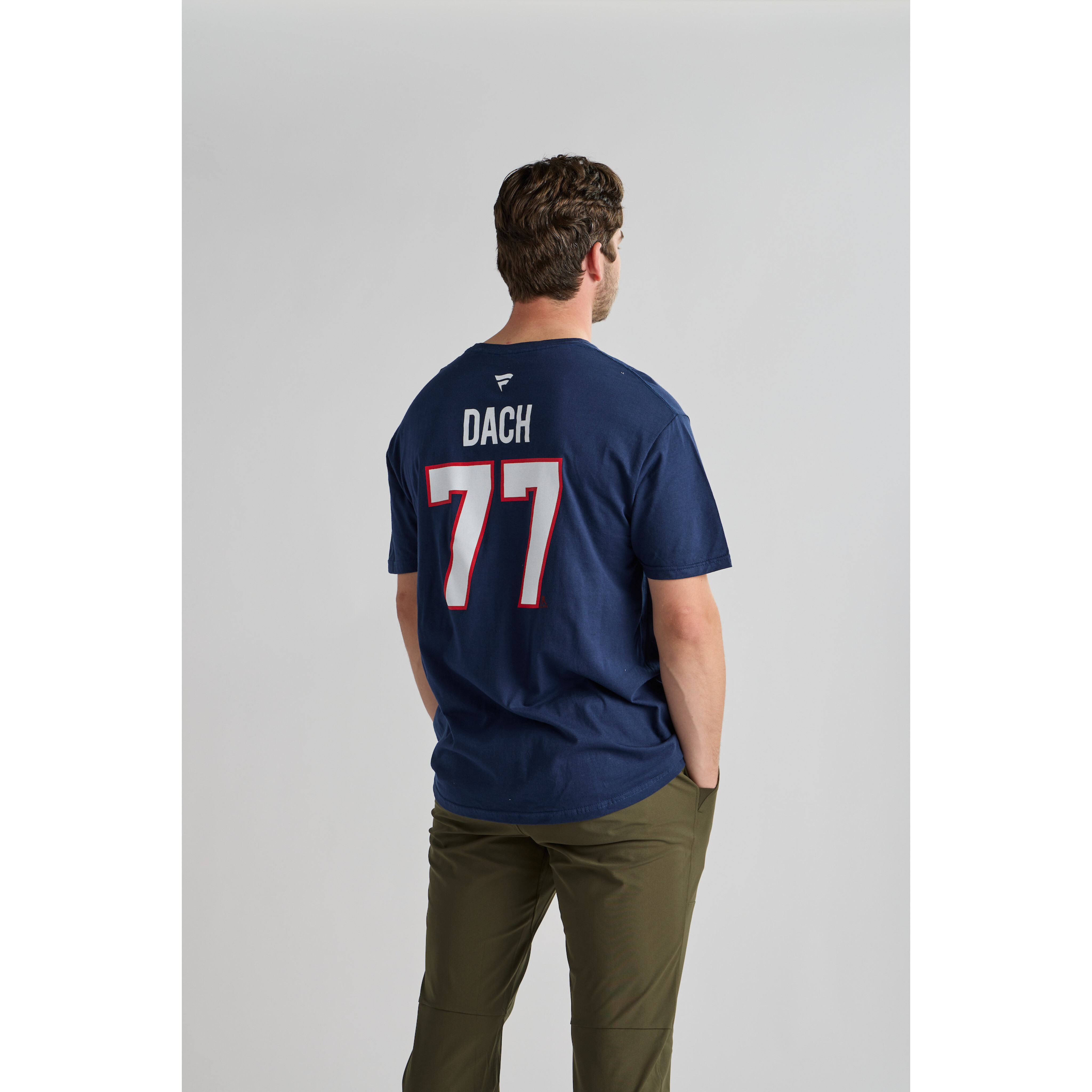 THJC0177 T-SHIRT JOUEUR 77 DACH FANATICS - Club de Hockey des