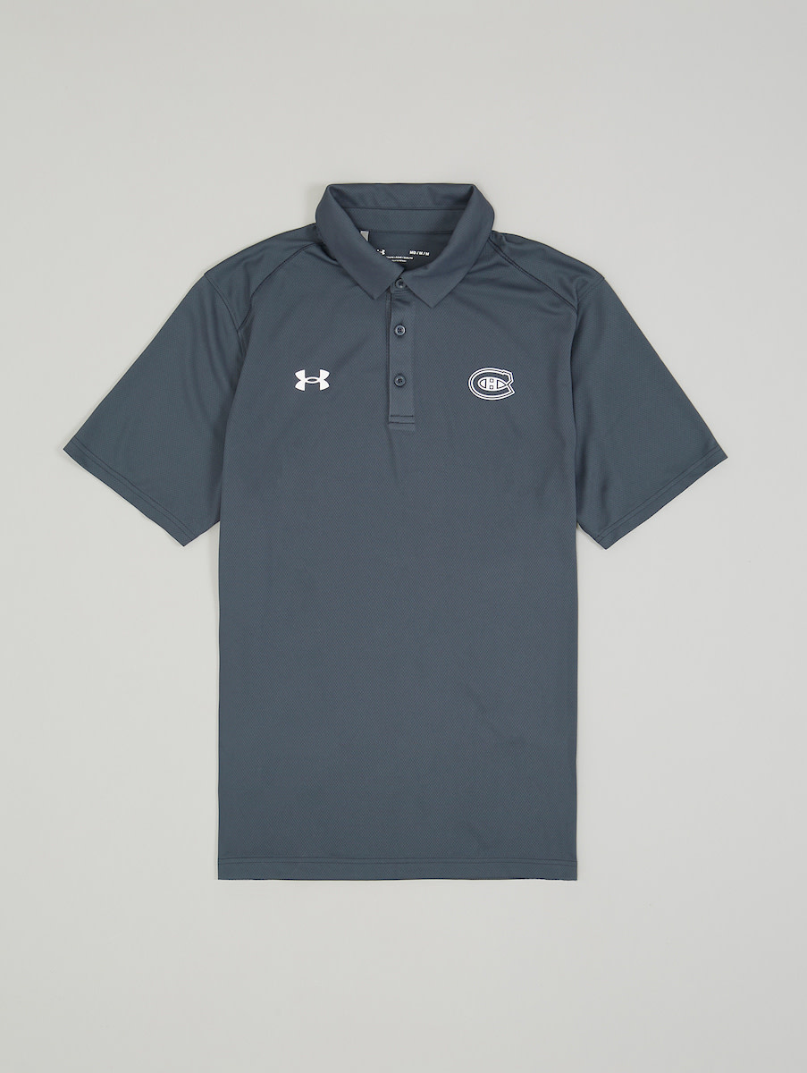 Polo Under Armour Gris des Canadiens de Montréal Club de Hockey