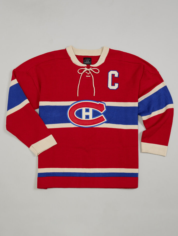 Montreal Canadiens No29 Ken Dryden Stitched Red CH CCM Throwback NHL Jersey