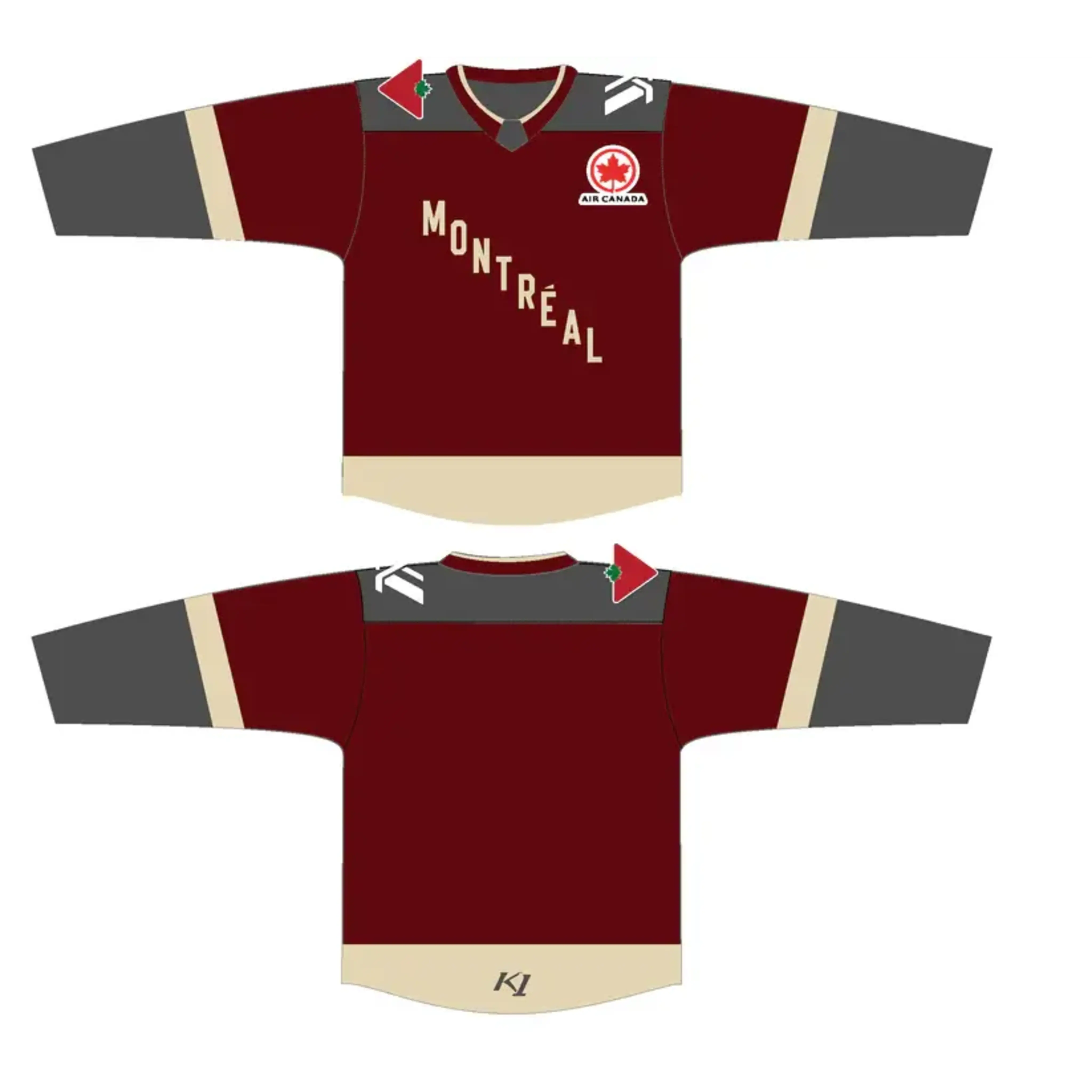 JHPW0001 CHANDAIL REPLIQUE MONTREAL PWHL Tricolore Sports