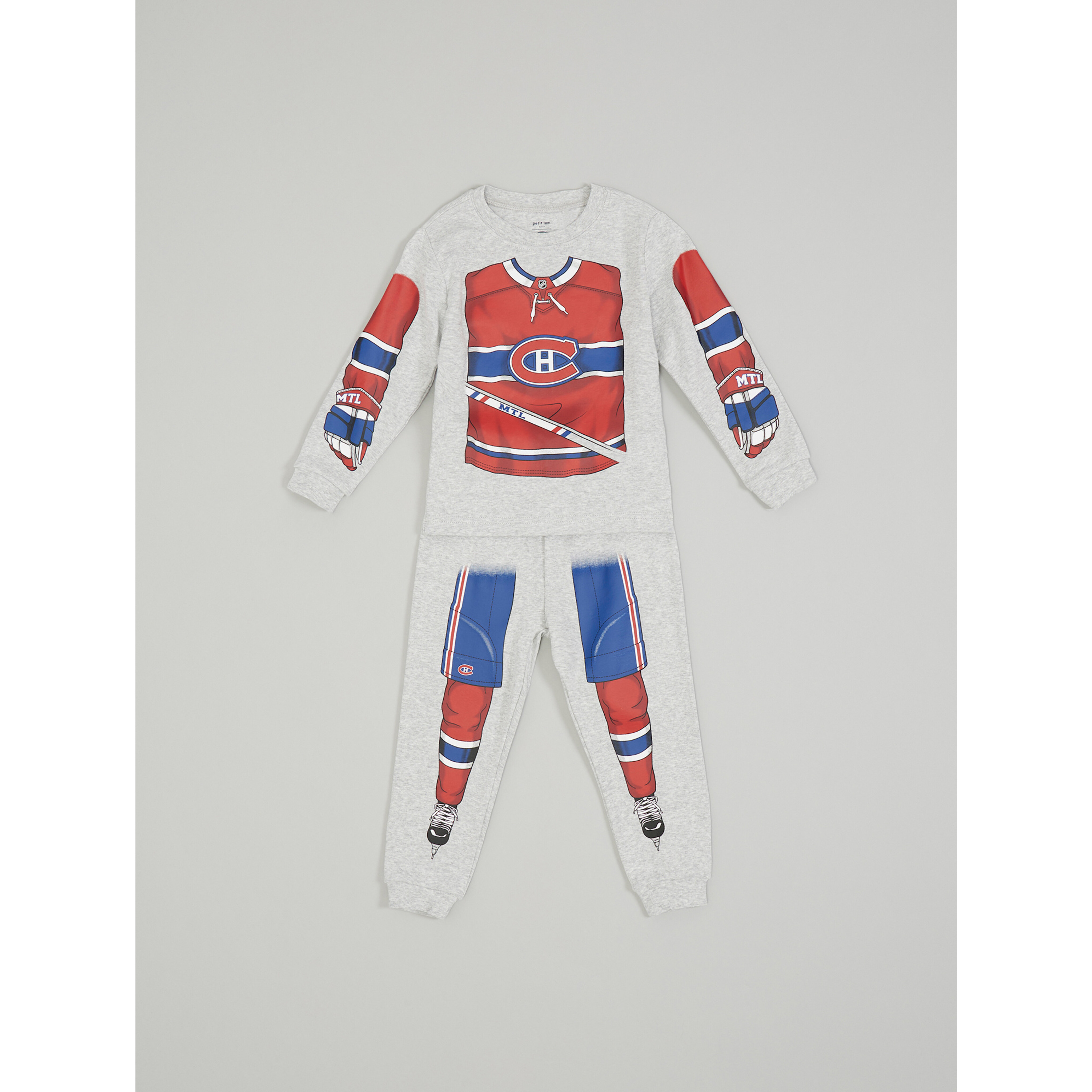 Montreal Canadiens Baby Player Pyjamas Tricolore Sports