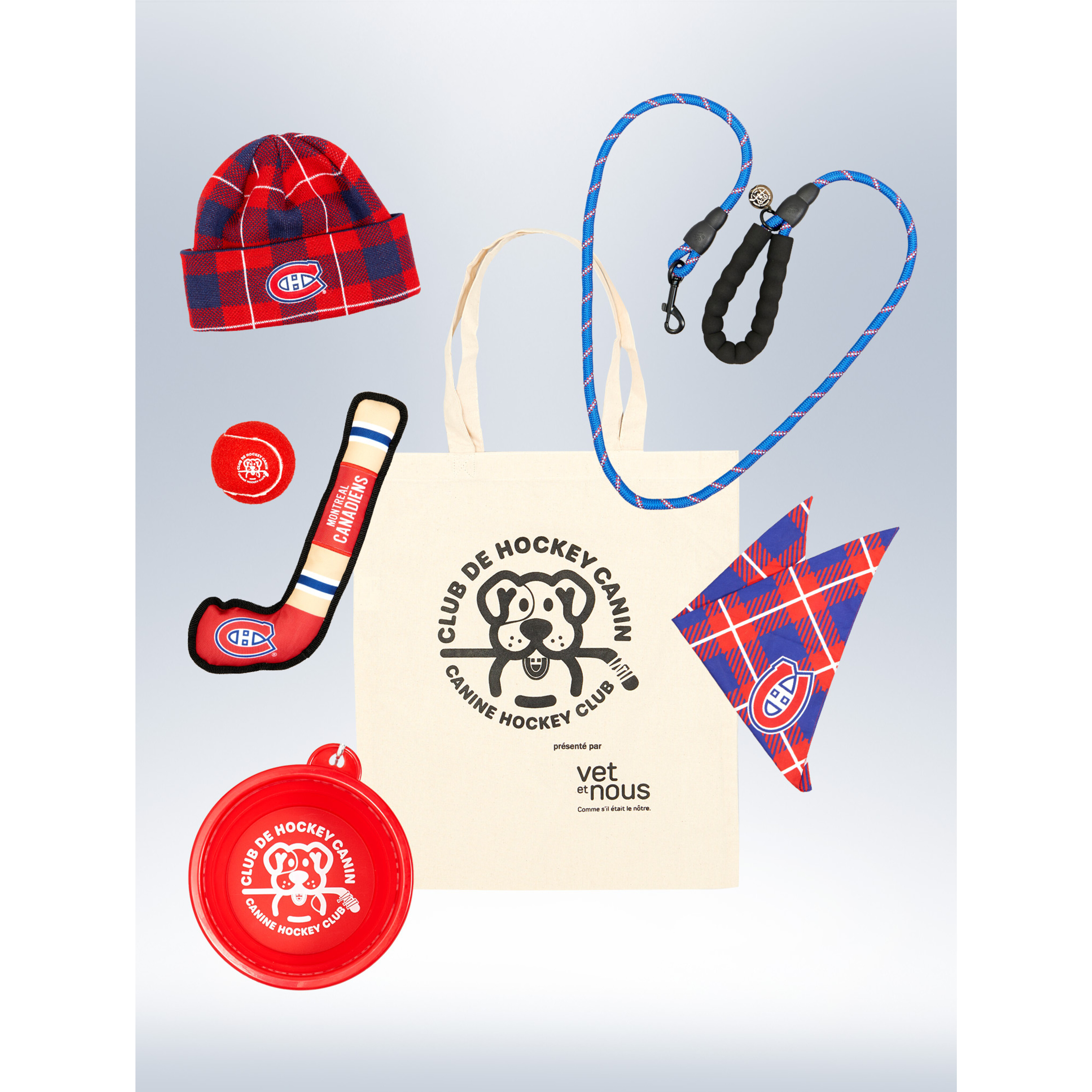 2023-2024 Canine Hockey Club Kit Tricolore Sports