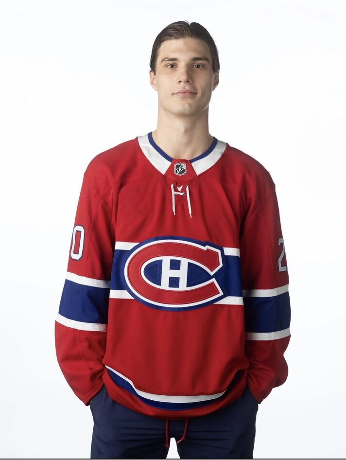 Montreal Canadiens Embroidered #14 Nick Suzuki Premium Home Jersey