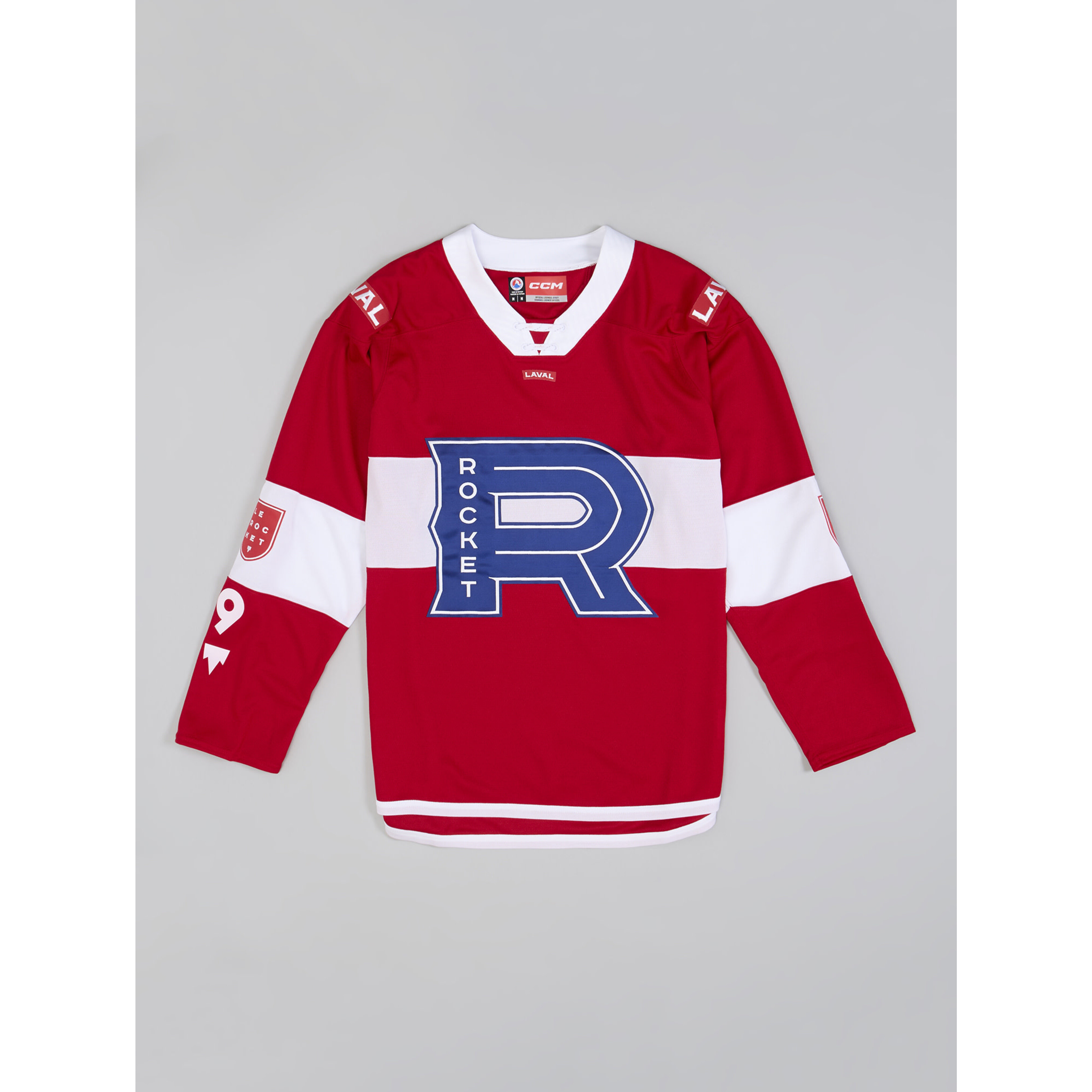 Laval Rocket Red Replica Quicklite Jersey - Tricolore Sports