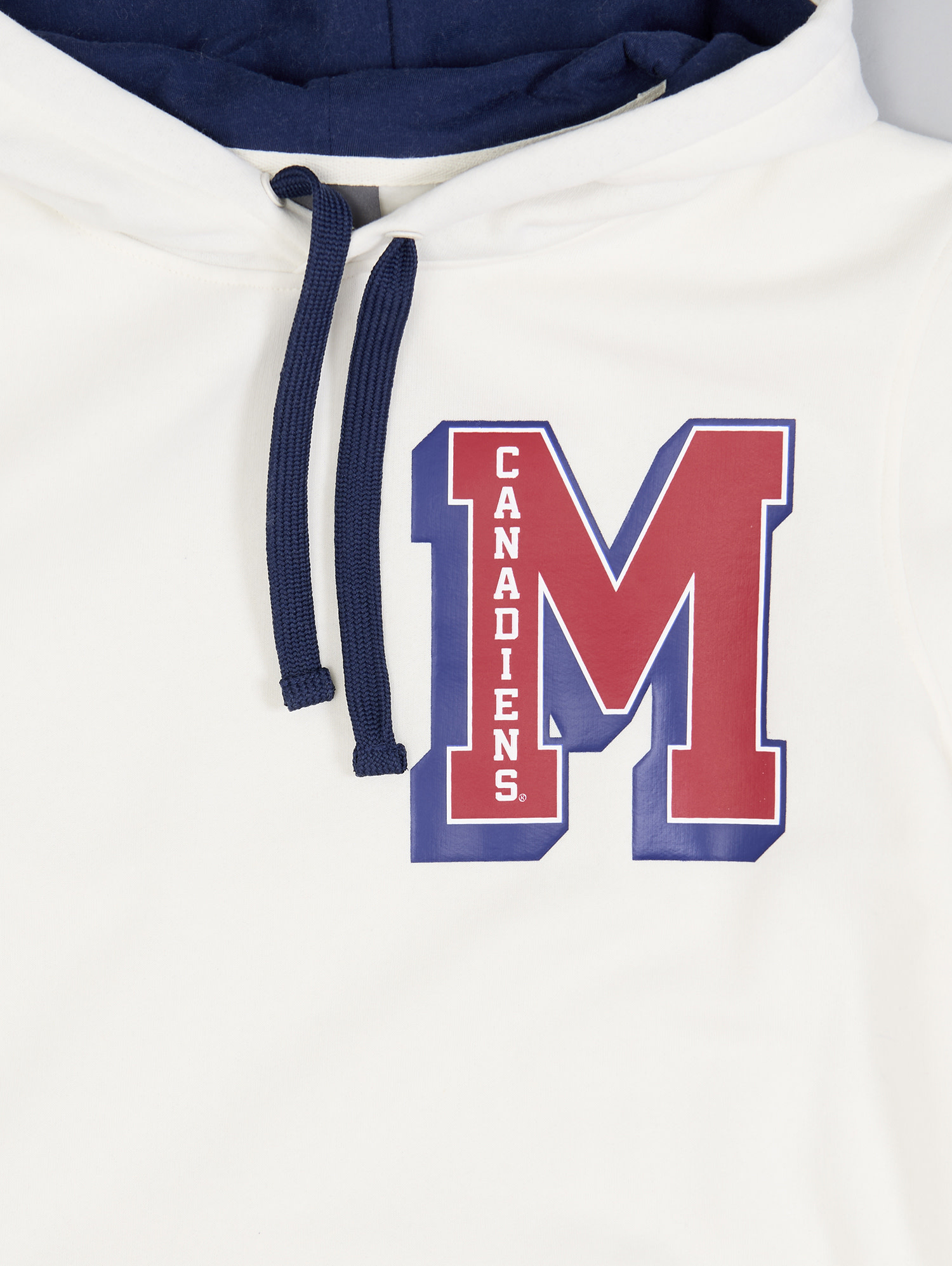 Montreal Canadiens Letterman Pullover Hoodie Tricolore Sports