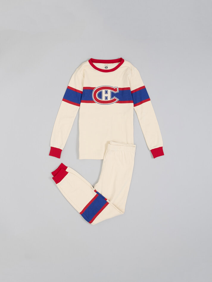 Youppi! Glow In The Dark Kids Pyjama Tricolore Sports