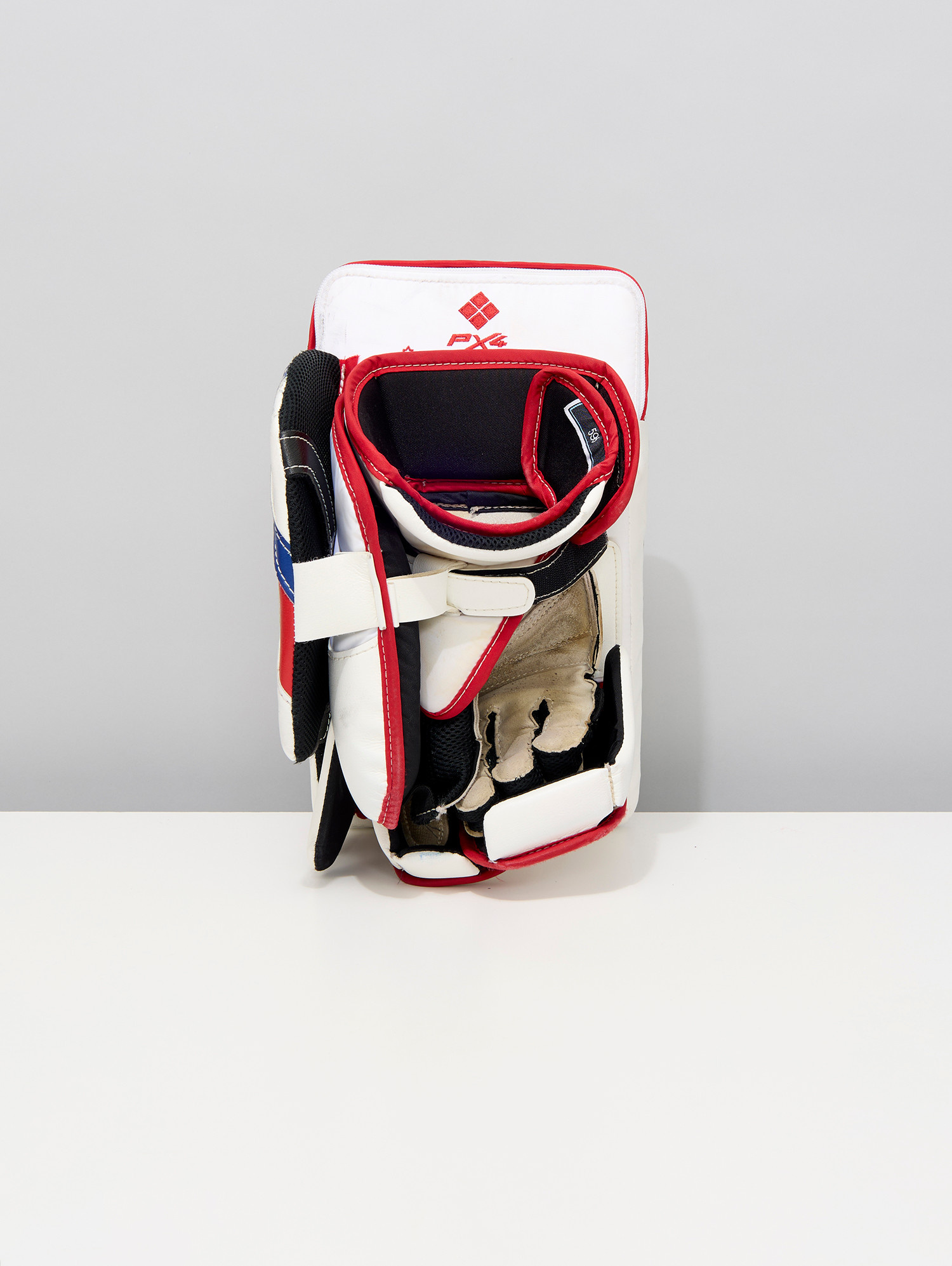 Samuel Montembeault Used TRUE HZRDUS Blocker - Tricolore Sports