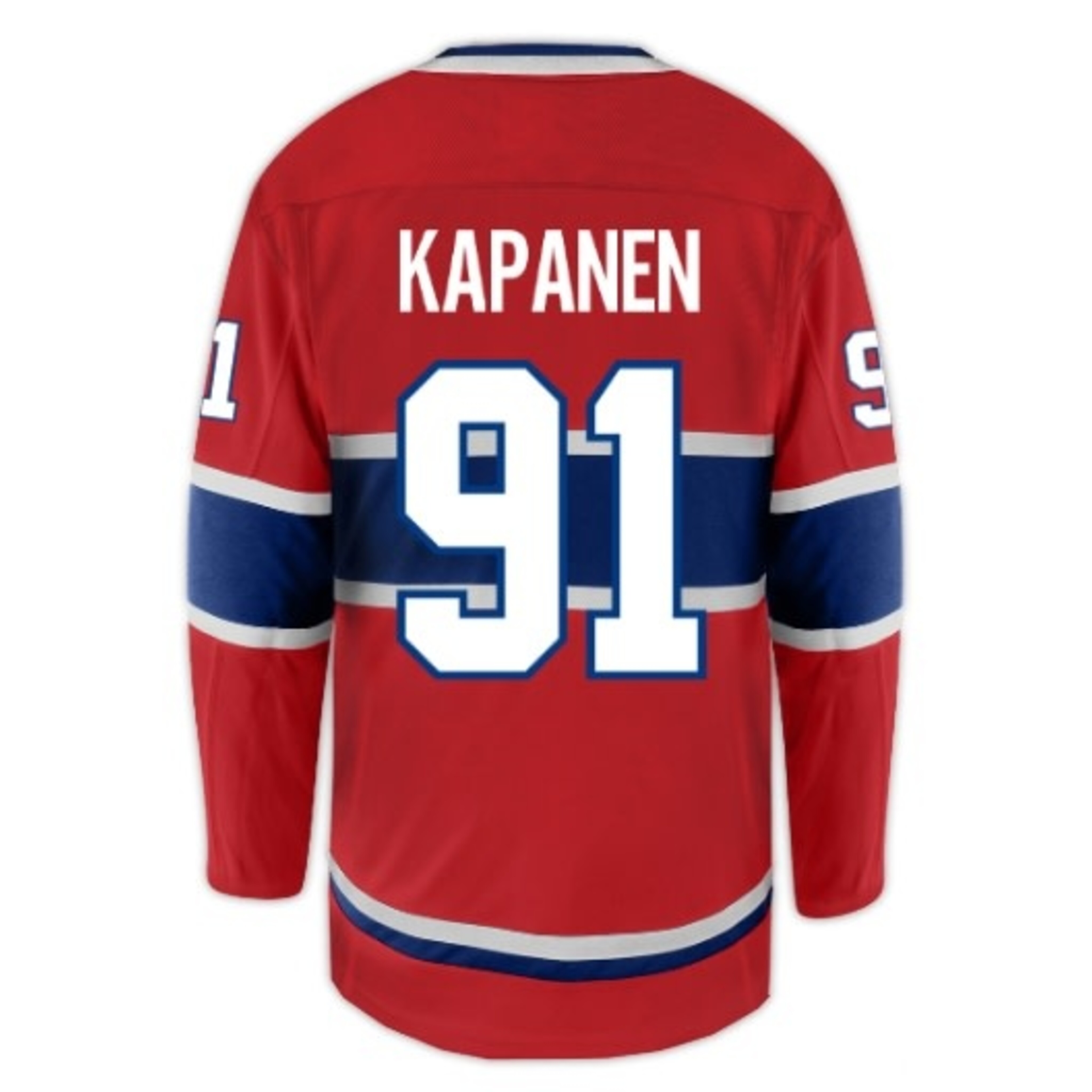 Montreal Canadiens #91 Oliver Kapanen Breakaway Home Jersey