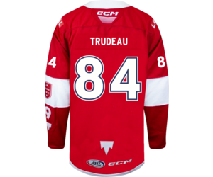 Laval Rocket Heat Sealed Quicklite Red Jersey - #84 William