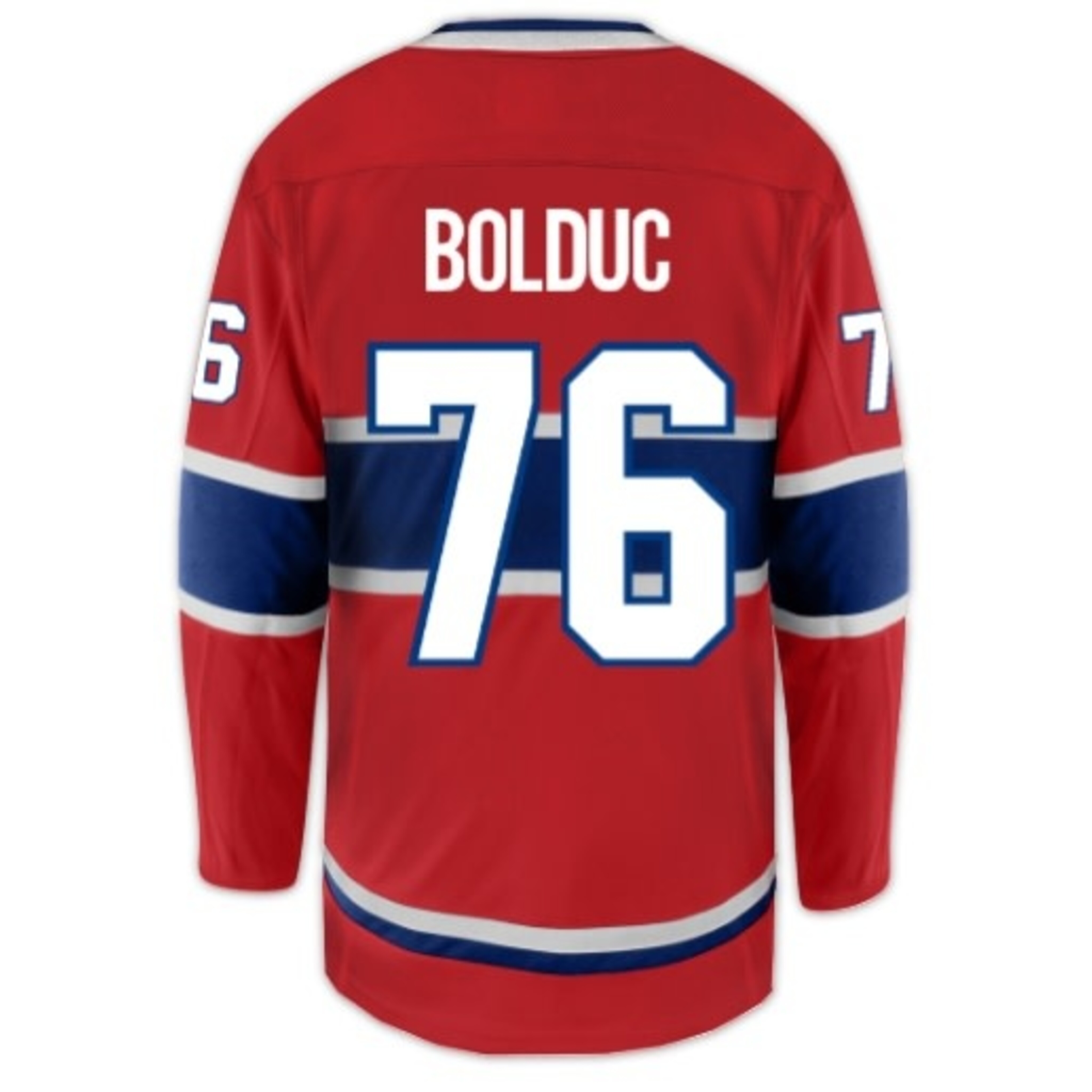 Montreal Canadiens #76 Zachary Bolduc Breakaway Home Jersey