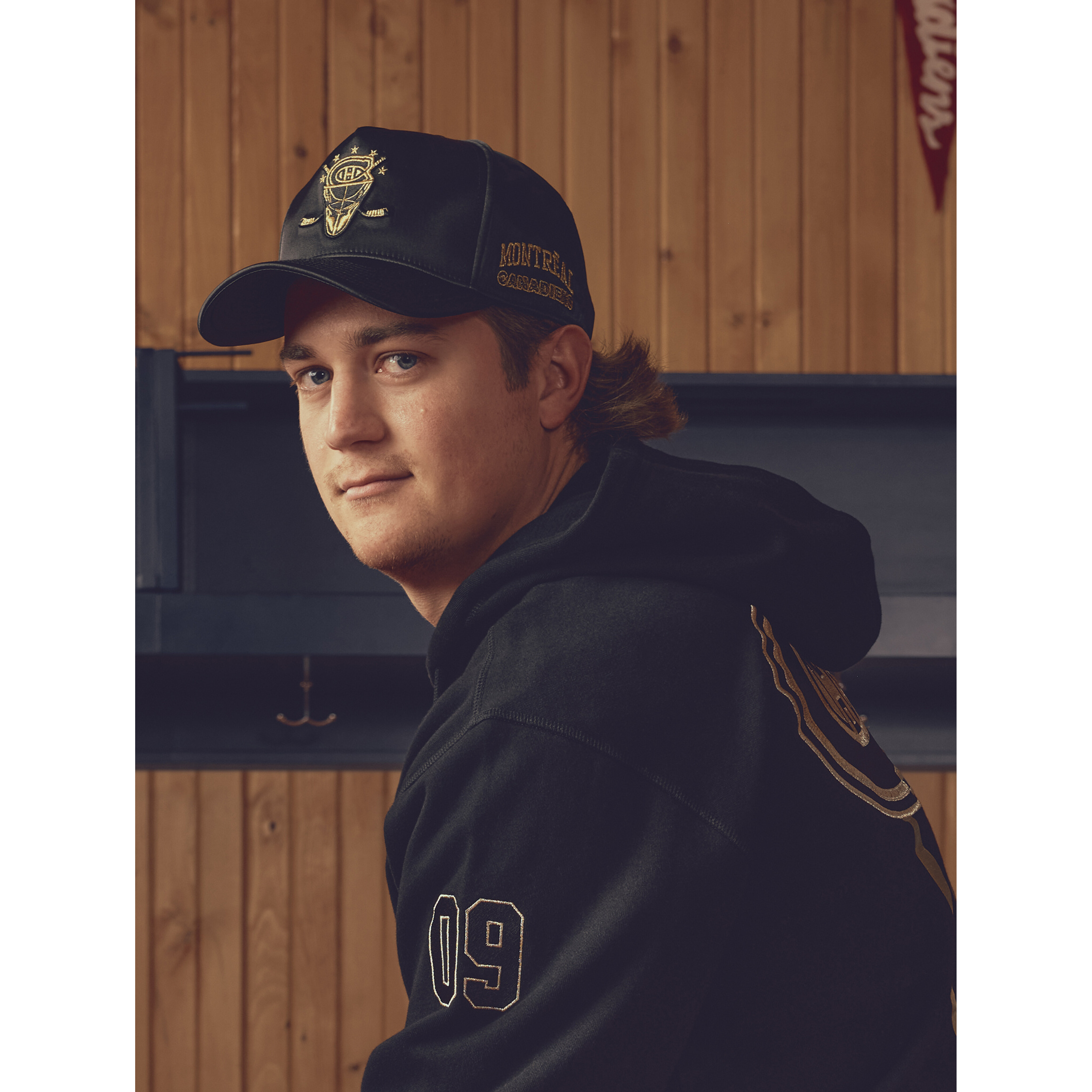 Montreal Canadiens Black & Gold Golden Goalie Snapback Cap